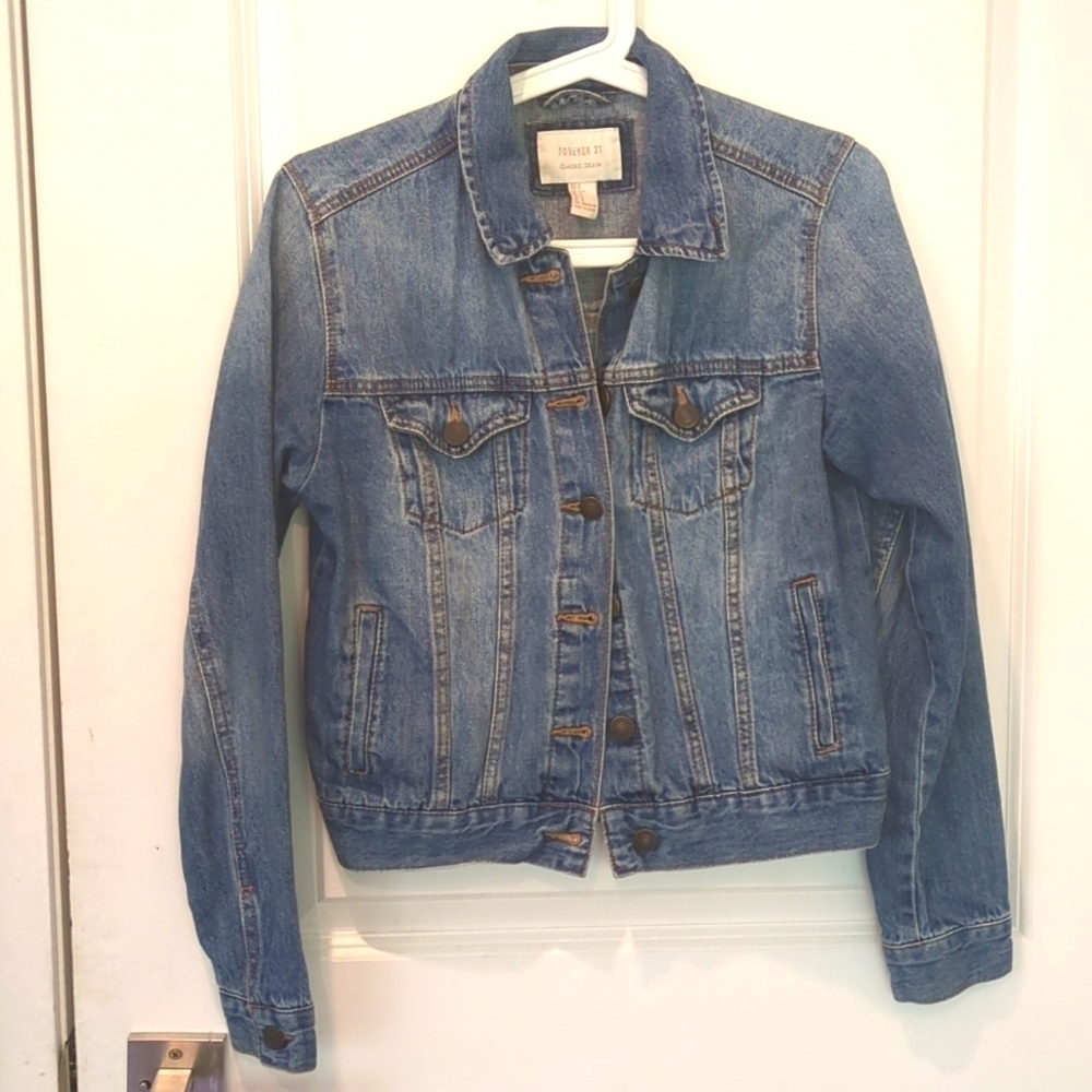 Vintage Forever 21 Denim  jacket in size S